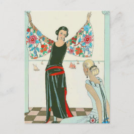 Här är min Vinge av George Barbier Vykort