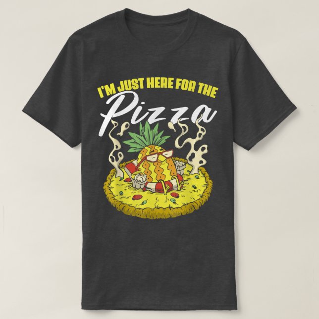 Här är Pizza a Pizza Älskare. T Shirt (Design framsida)