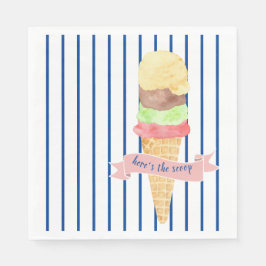 Här är Scoop-Pappersservett Pappersservett