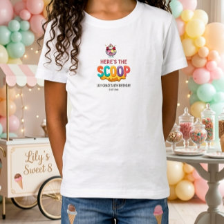 Här är scoopet Virala estetiska födelsedagsgäster T Shirt