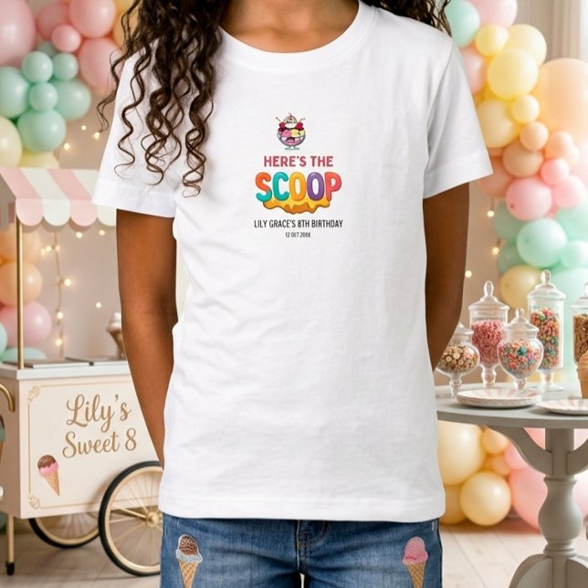 Här är scoopet Virala estetiska födelsedagsgäster T Shirt (Skapare uppladdad)