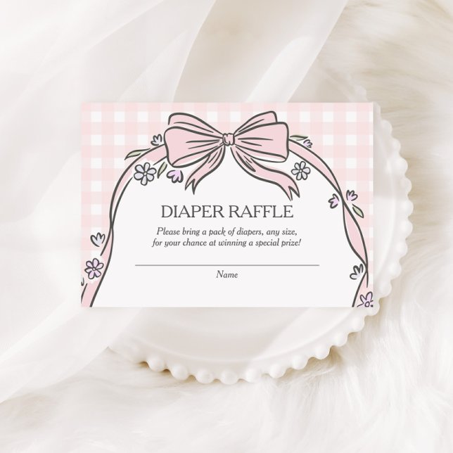 Här är skopan Rosa Glass Sundae Baby Shower Tilläggskort (Skapare uppladdad)