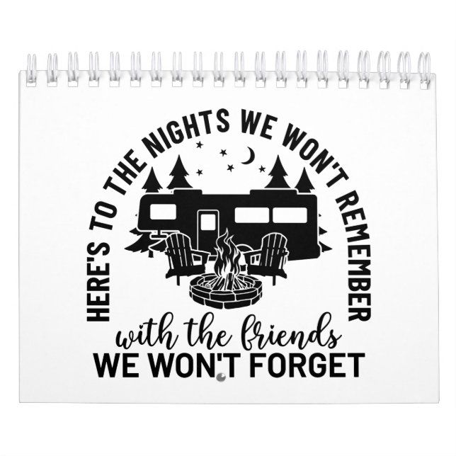 Här är till natten vi inte kommer ihåg med FR Kalender (Omslag)