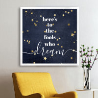 Här är till Skolor som Dream Stars Typography Navy