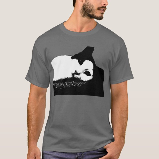 Här är Tittar på din kattskjorta T Shirt (Framsida)