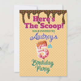 Här är våffelkonen inbjudningar