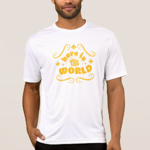 Här är världen t shirt
