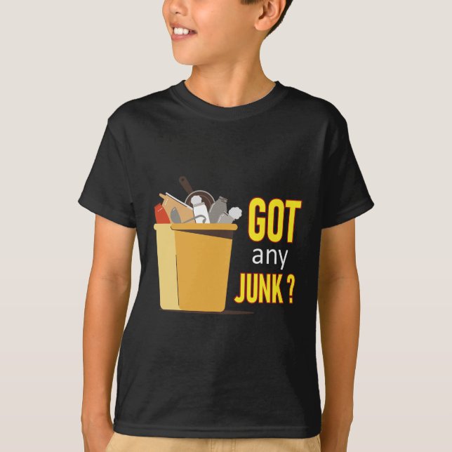 Har Återvinningsskrappa C för skräppoståtervinning T Shirt (Framsida)