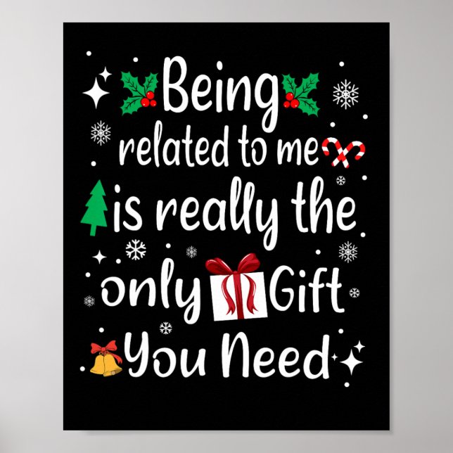 Har att göra med mig.. - Pajama-julfamiljen Poster (Framsidan)