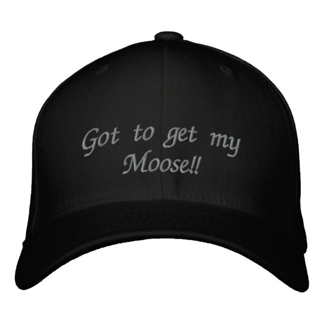 Har att hämta Mose! Broderad Keps (Framsida)