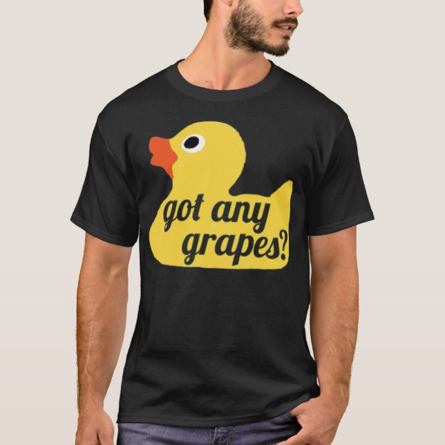 Har av alla druvor Anka Sång Lemonade Gift Tee lab (Framsida)