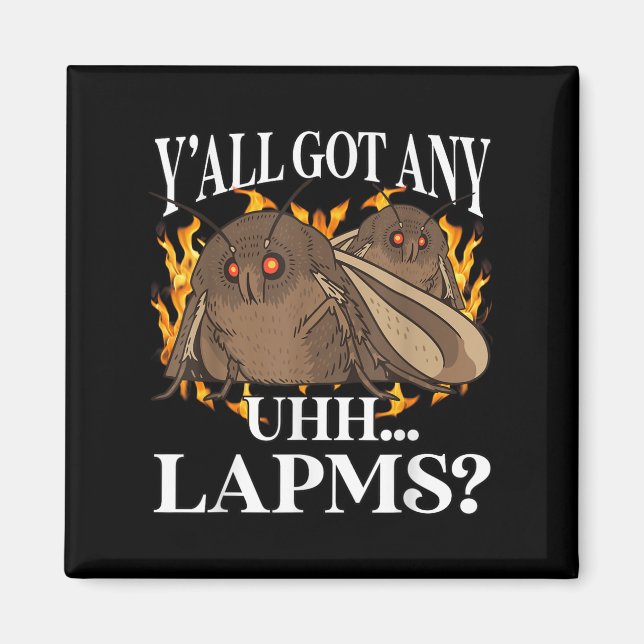 Har av alla lampor_ Månadsminneskort Funny Konstig Magnet (Framsidan)