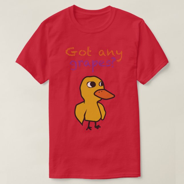 Har av druvor t shirt (Design framsida)