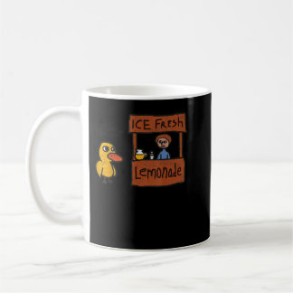 Har av färsk citronad av alla druvor Anka Funny Gi Kaffemugg