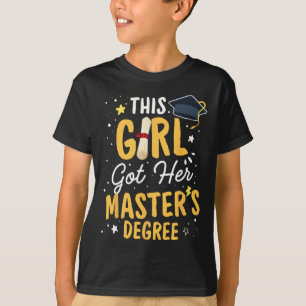 Har av Hennes magisterexamen i Studenten har härj T Shirt