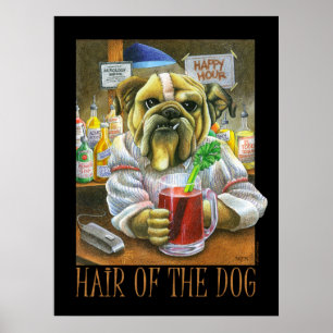 Hår av hunden (bakrushjälp) poster