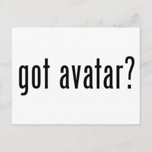 har avatar? vykort