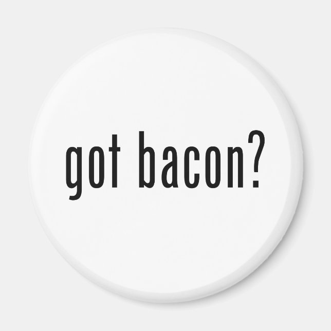 Har bacon magnet (Framsidan)