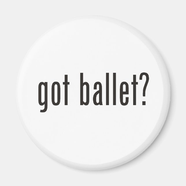 har balett? magnet (Framsidan)