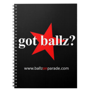 Har Ballz? Anteckningsbok Med Spiral