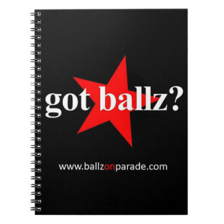 Har Ballz? Anteckningsbok Med Spiral