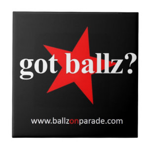Har Ballz? Kakelplatta