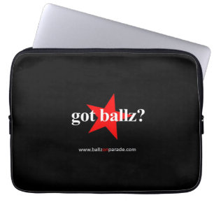 Har Ballz? Sleeve för bärbar dator Neoprene