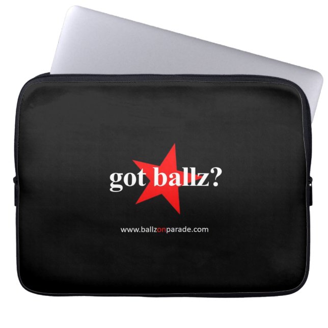 Har Ballz? Sleeve för bärbar dator Neoprene (Framsidan)