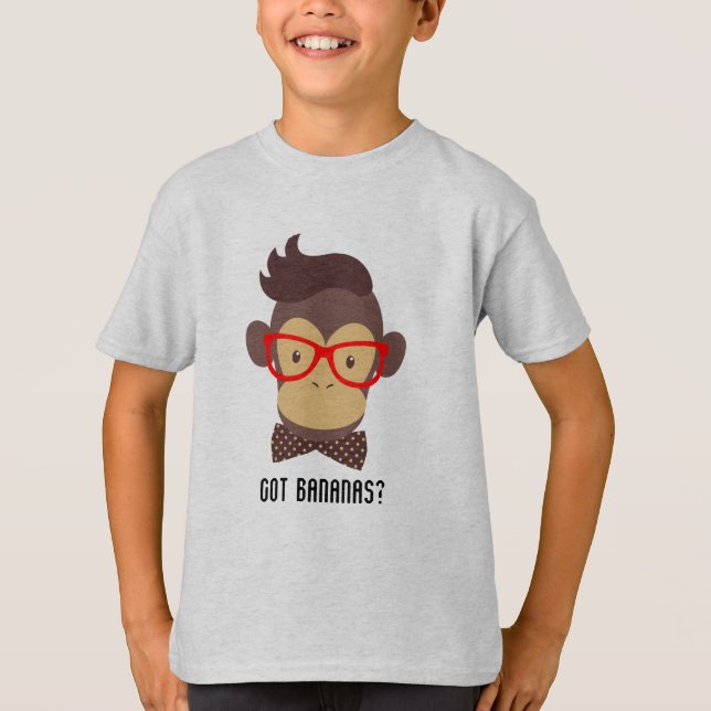 Har Bananas Funny Monkey Go Banana Humor T Shirt (Framsida)