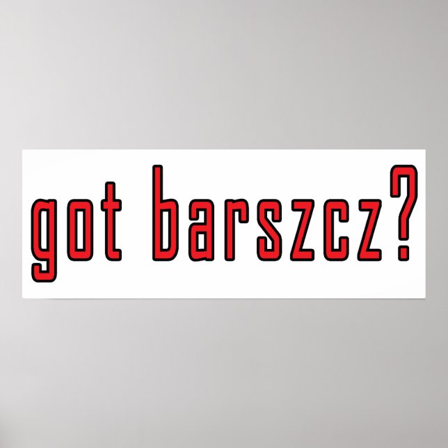 har barszcz? poster (Framsidan)