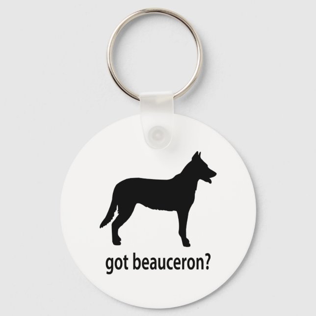 Har Beauceron Nyckelring (Framsida)