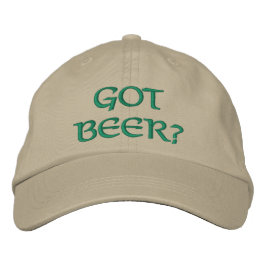 Har Beer? Broiderad St. Pats Cap Broderad Keps
