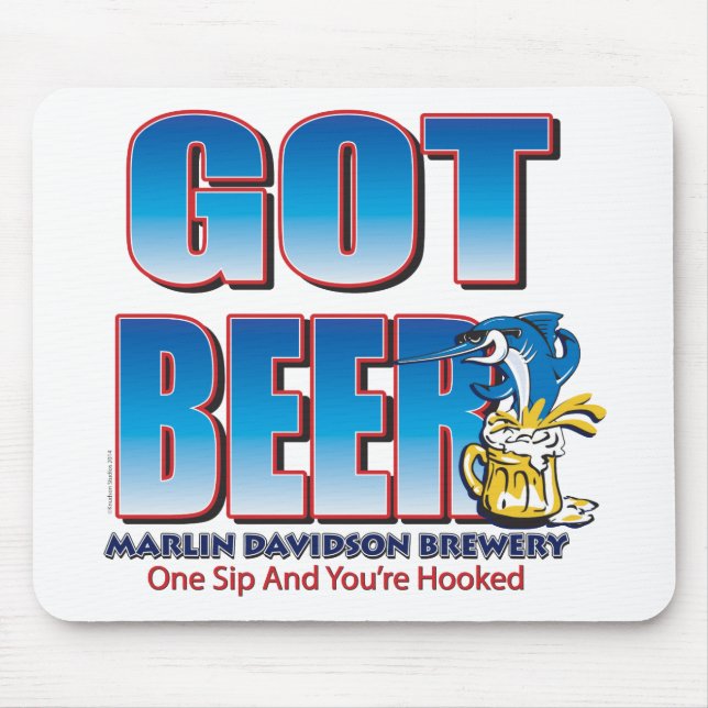 Har Beer Marlin Davidsons Musmatta (Framsidan)
