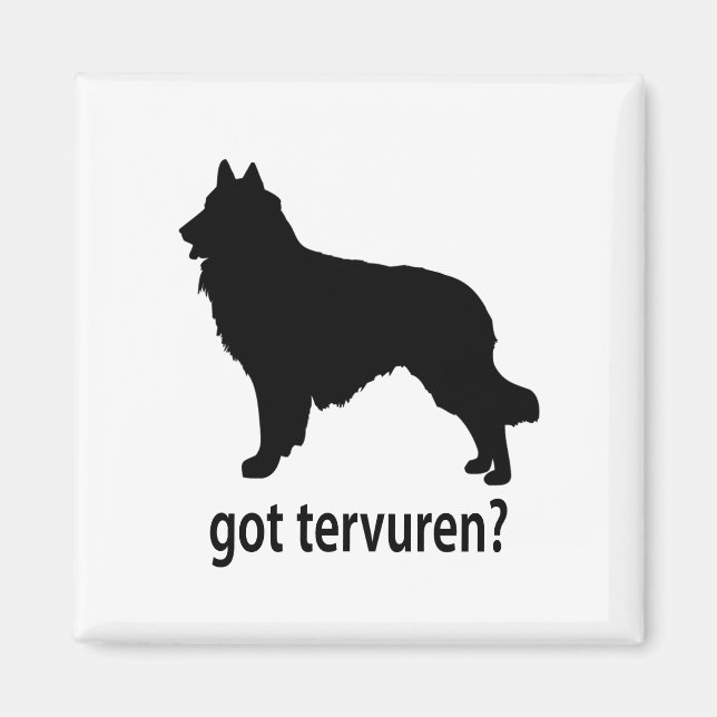 Har Belgium Tervuren Magnet (Framsidan)