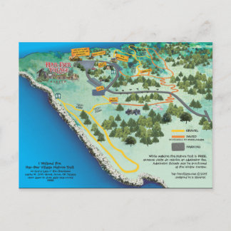 Har-Ber Village Natature Trail vycard 19r Vykort