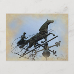 Har-Ber Village weathervane Vykort