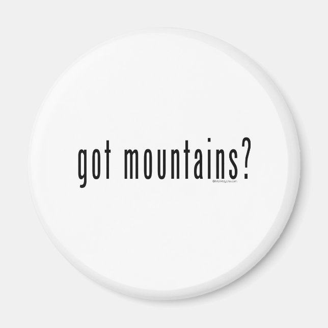 har berg? magnet (Framsidan)