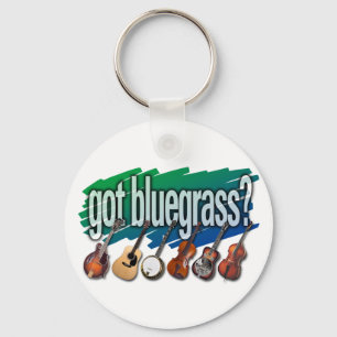 "Har Bluegrass?" Nyckelring