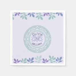 Här börjar för alltid: A Bröllop Pappersservett