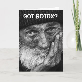 HAR BOTOX? Kort för hälsning