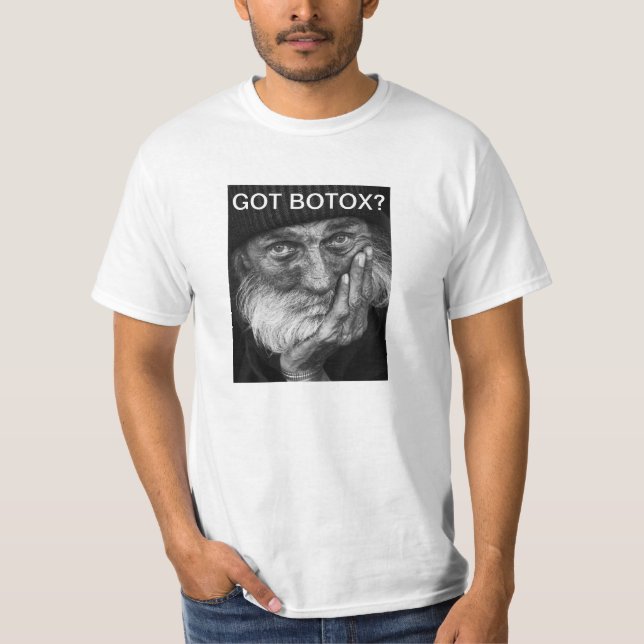 HAR BOTOX? T-tröja T-shirt (Framsida)