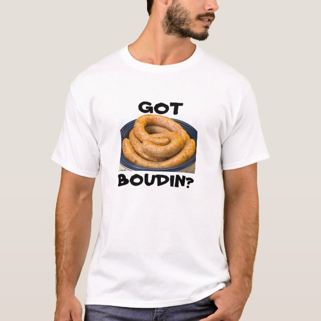 Har Boudin? t-skjorta T-shirt (Framsida)