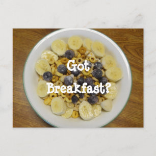 Har Breakfast? Vykort