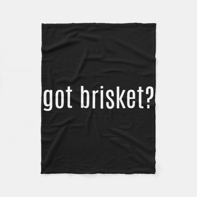 Har Brisket Bbq Fleecefilt (Framsidan)