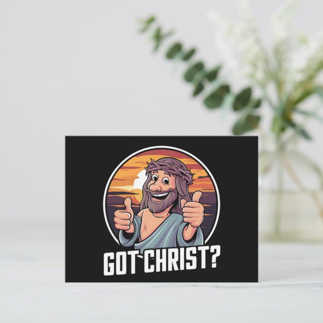 Har Buddy a Jesus Religiösa Jesus Helg Vykort (Stående Fram)