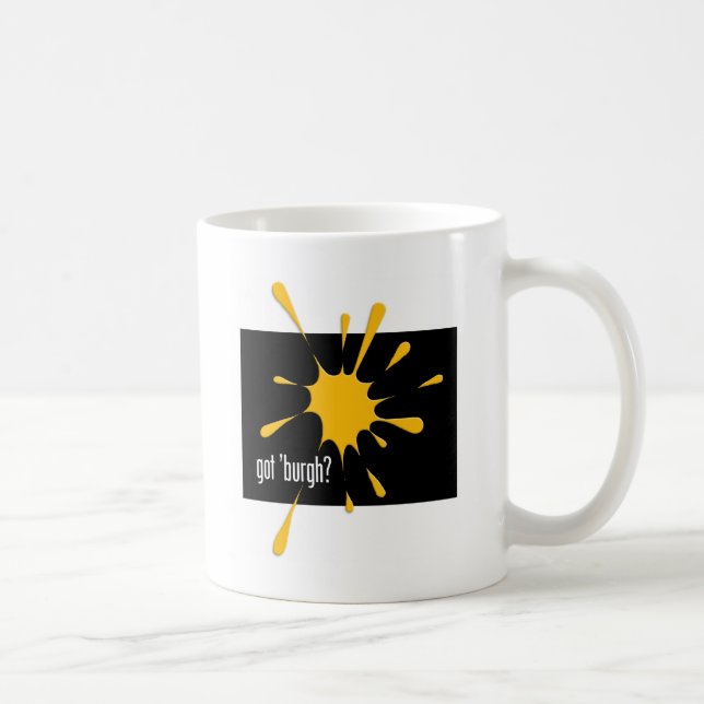 har "Burgh? kaffe mugg (Höger)