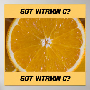 Har C-vitamin? Poster