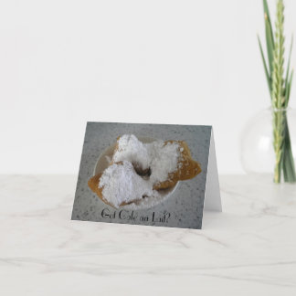 Har Cafe au Lait note card Kort