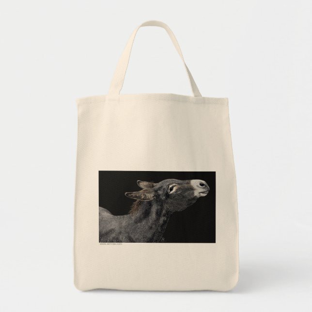 "Har Carrots" - Donkey Tote? Tygkasse (Framsidan)