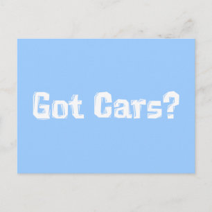 Har Cars Gifts Vykort